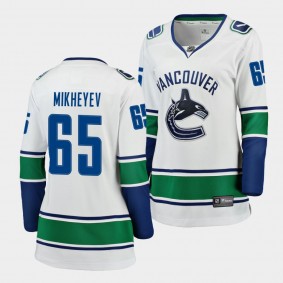 Ilya Mikheyev Canucks 2022 Away Breakaway Player Women Jersey