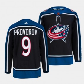 Ivan Provorov Columbus Blue Jackets Reverse Retro 2.0 Navy #9 Authentic Pro Jersey Men's