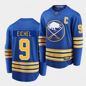 Jack Eichel #9 Sabres 2020-21 Home Royal Breakaway Player Jersey