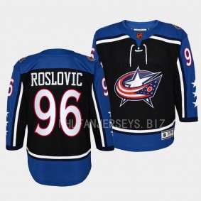 Columbus Blue Jackets 2022 Special Edition 2.0 Jack Roslovic #96 Youth Navy Jersey Premier