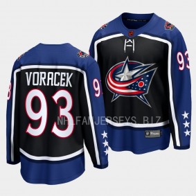 Columbus Blue Jackets Jakub Voracek Special Edition 2.0 2022 Navy Breakaway Retro Jersey Men's