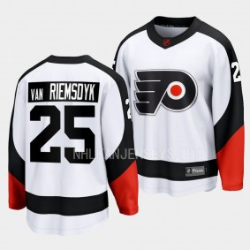 Philadelphia Flyers James van Riemsdyk Special Edition 2.0 2022 White Breakaway Retro Jersey Men's