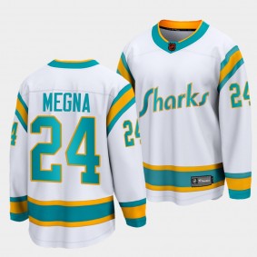 Jaycob Megna San Jose Sharks 2022 Special Edition 2.0 White Breakaway Player Jersey Men's