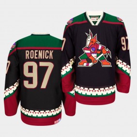 Jeremy Roenick #97 Arizona Coyotes Heritage Black Vintage Jersey