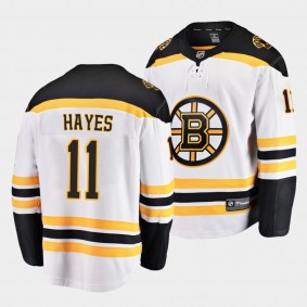 Jimmy Hayes Boston Bruins Away White Player Men Jersey