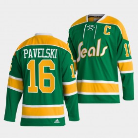 Dallas Stars Joe Pavelski Team Classics #16 Green Jersey Heritage