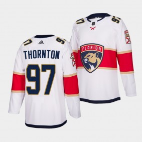 Joe Thornton #97 Panthers 2021 Authentic Jumbo Joe White Jersey