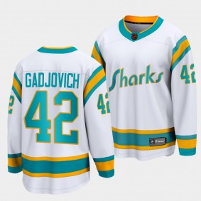 Jonah Gadjovich San Jose Sharks 2022 Special Edition 2.0 White Breakaway Player Jersey Men's