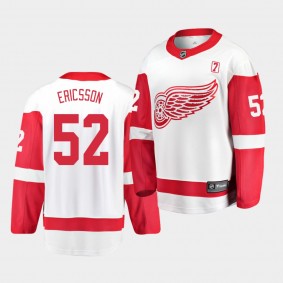 Jonathan Ericsson #52 Red Wings 2018-19 Breakaway Away Men's Jersey