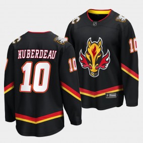 Calgary Flames #10 Jonathan Huberdeau Alternate 2022-23 Black Breakaway Player Jersey