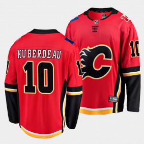 Jonathan Huberdeau Calgary Flames Alternate Red Breakaway Player Jersey Men