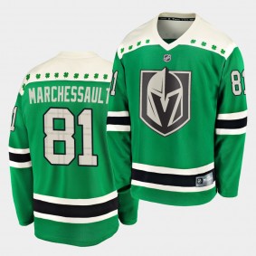 Jonathan Marchessault Vegas Golden Knights 2020 St. Patrick's Day Replica Player Green Jersey