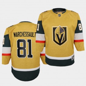 Jonathan Marchessault Youth Jersey Golden Knights Alternate Gold Premier Breakaway Jersey