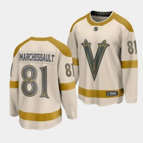 Vegas Golden Knights Jonathan Marchessault 2024 NHL Winter Classic Cream Breakaway Player Jersey Men's