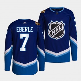 Kraken 2022 NHL All-Star Jordan Eberle #7 Blue Jersey Authentic Primegreen