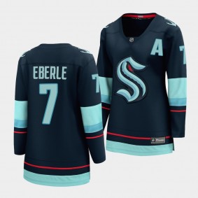 Jordan Eberle Kraken 2021-22 Home Alternate captains Women Jersey