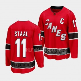 Carolina Hurricanes Jordan Staal Special Edition 2.0 2022 Red Breakaway Retro Jersey Men's