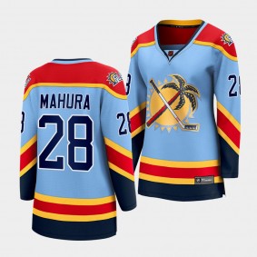 Josh Mahura Florida Panthers 2022 Special Edition 2.0 Women Breakaway Player 28 Jersey Retro