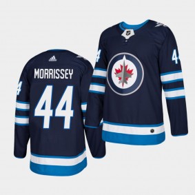 Josh Morrissey #44 Jets Authentic Home Men's Jersey