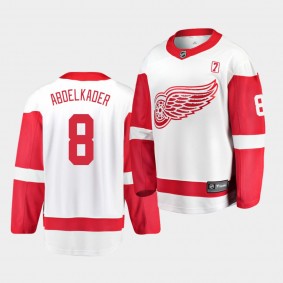 Justin Abdelkader #8 Red Wings 2018-19 Breakaway Away Men's Jersey