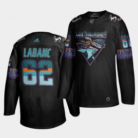 Kevin Labanc San Jose Sharks Los Tiburones Hockey Labanc Jersey