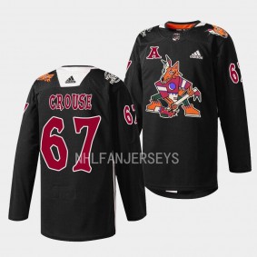 Black Excellence Night Lawson Crouse Arizona Coyotes Black #67 Modern Rockstars Jersey 2023