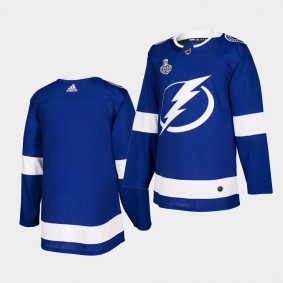 Lightning 2021 Stanley Cup Final Blue Authentic Jersey