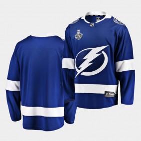 Lightning 2021 Stanley Cup Final Home Blue Jersey