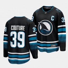 San Jose Sharks Logan Couture 2023-24 Cali Fin 3rd Alternate Black Breakaway Player Jersey Men's