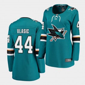 Marc-Edouard Vlasic Sharks #44 Breakaway Home Jersey