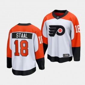 Marc Staal Philadelphia Flyers 2023-24 Away White #18 Premier Jersey Men's