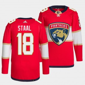 Marc Staal #18 Florida Panthers Primegreen Authentic Red Jersey Home