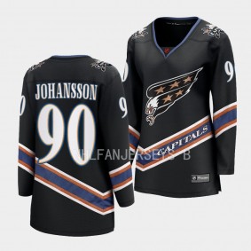 Washington Capitals 2022 Special Edition 2.0 Marcus Johansson #90 Women Black Jersey Breakaway Player