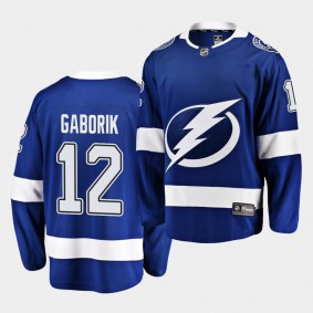 Marian Gaborik Lightning #12 Home Breakaway Player Jersey Blue