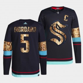 Kraken Python Skin Mark Giordano #5 Navy Jersey Exclusive Edition