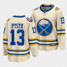 Mark Pysyk Buffalo Sabres 2022 Heritage Classic Cream Jersey Men