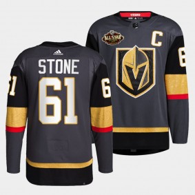 Mark Stone #61 Golden Knights Alternate Primegreen Black Jersey 2022 All-Star