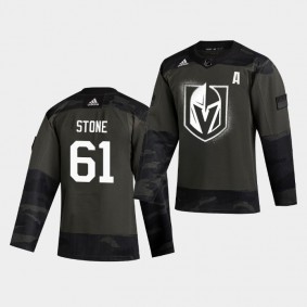 Mark Stone Golden Knights #61 Authentic 2019 Veterans Day Jersey