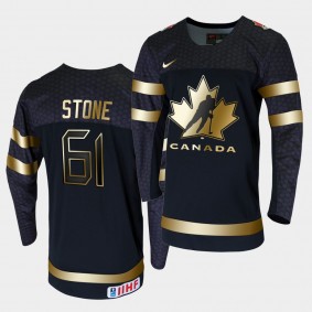 Canada Mark Stone – A 2020 IIHF World Ice Hockey Black Golden Limited Edition Jersey