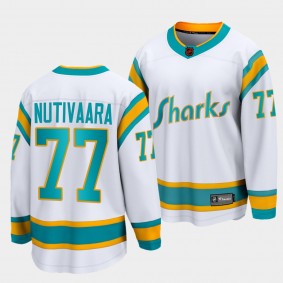 Markus Nutivaara San Jose Sharks 2022 Special Edition 2.0 White Breakaway Player Jersey Men's