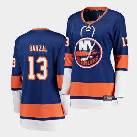 Mathew Barzal Islanders #13 Breakaway Player Home Jersey