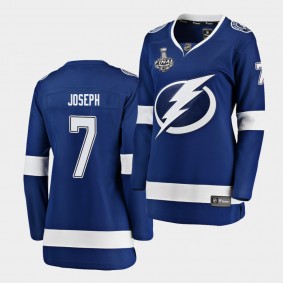 Tampa Bay Lightning Mathieu Joseph 2020 Stanley Cup Final Bound Home Player Blue Jersey