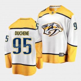 Matt Duchene #95 Predators Breakaway Player Away Men's Jersey