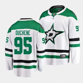 Matt Duchene Dallas Stars Away White #95 Breakaway Player Jersey Men's