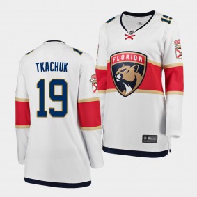 Matthew Tkachuk Panthers 2022 Away Breakaway Player Women Jersey