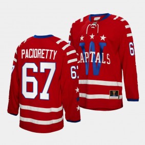 Max Pacioretty Washington Capitals #67 2015 Blue Line Red Jersey Mitchell Ness