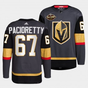 Max Pacioretty #67 Golden Knights Alternate Primegreen Black Jersey 2022 All-Star