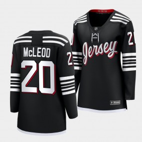 Michael McLeod Devils 2022 Alternate Premier Women Jersey