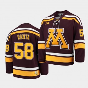 Sampo Ranta Minnesota Golden Gophers Maroon 2021 B1G Tournament Championship Replica Jersey