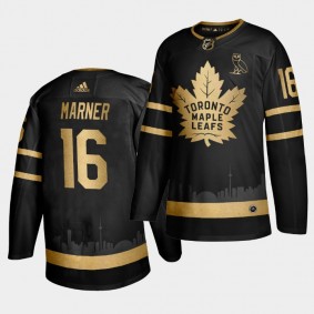 Mitch Marner Maple Leafs #16 Golden Limited Edition MAPLE LEAFS × OVO Jersey